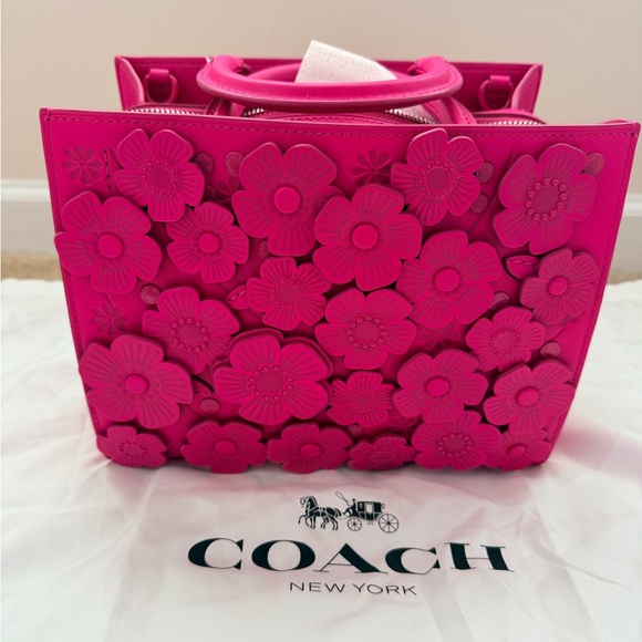 Coach Handbags - NEW Coach Rogue Tea Rose in Dragon Fruit- NWT